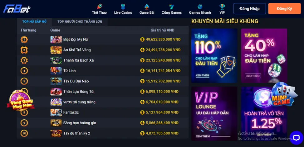 Cấp độ VIP Kim Cương wynn09 link mới
